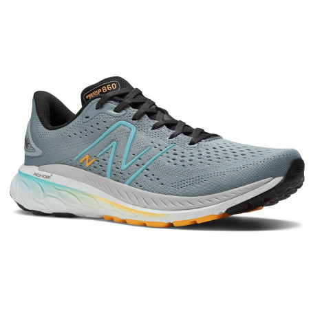 Chaussures Running NEW BALANCE Homme 1080 Gris / Jaune PE 2023