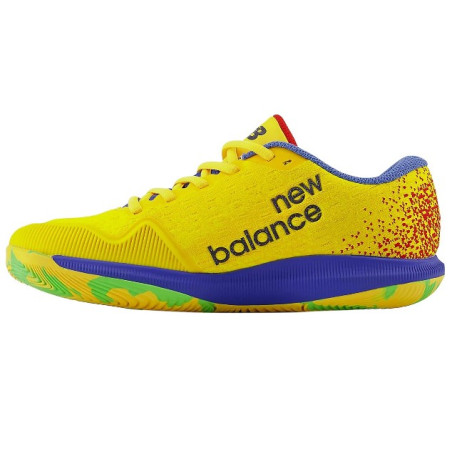 New balance femme bleu et jaune best sale