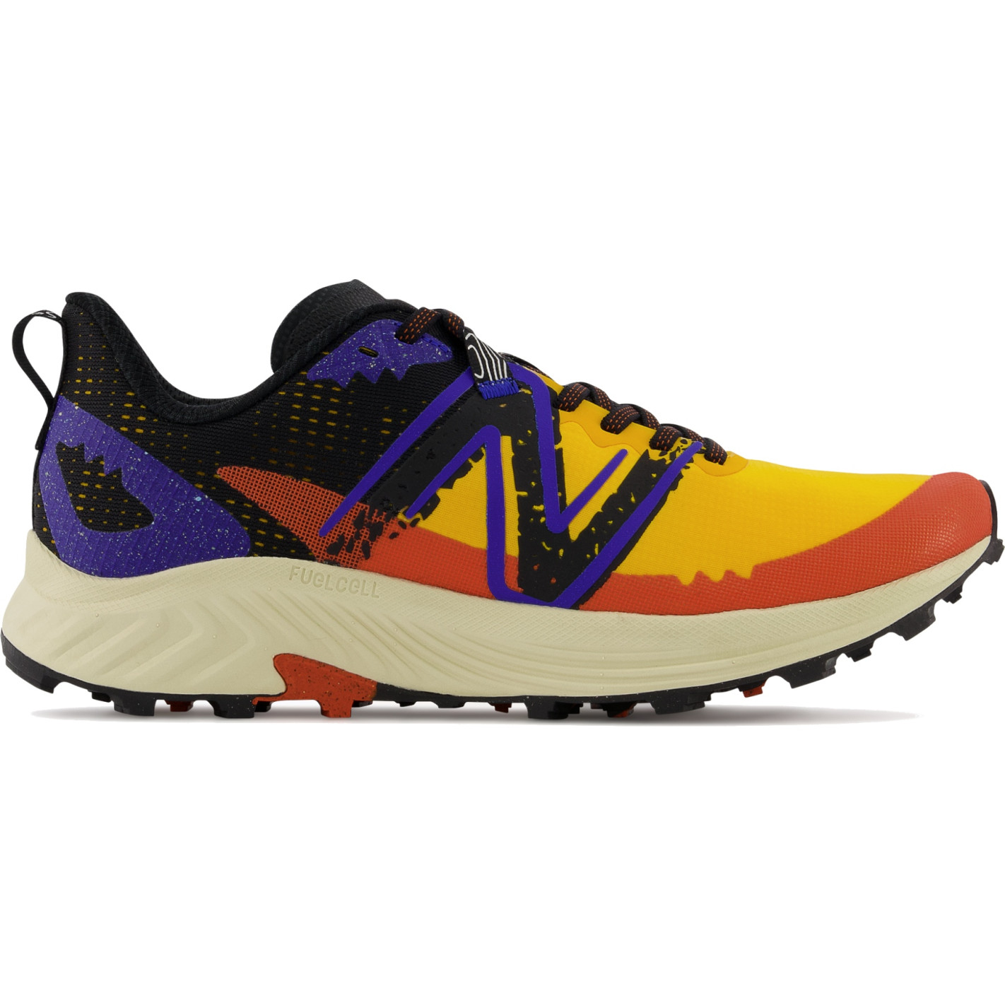 Chaussures Running NEW BALANCE Homme SUMMIT UNKNOWN Jaune Orange Violet PE 2022