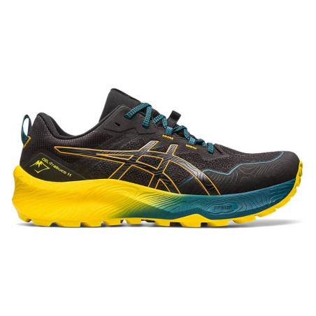 Chaussures Running ASICS Homme GEL TRABUCO 11 Noir Jaune PE 2023