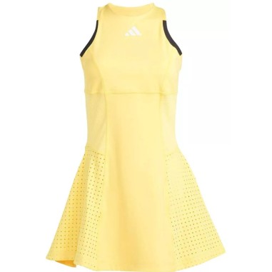 Robe ADIDAS Femme Y-DRESS PRO Jaune / Noir avec Shorty Noir PE 2024