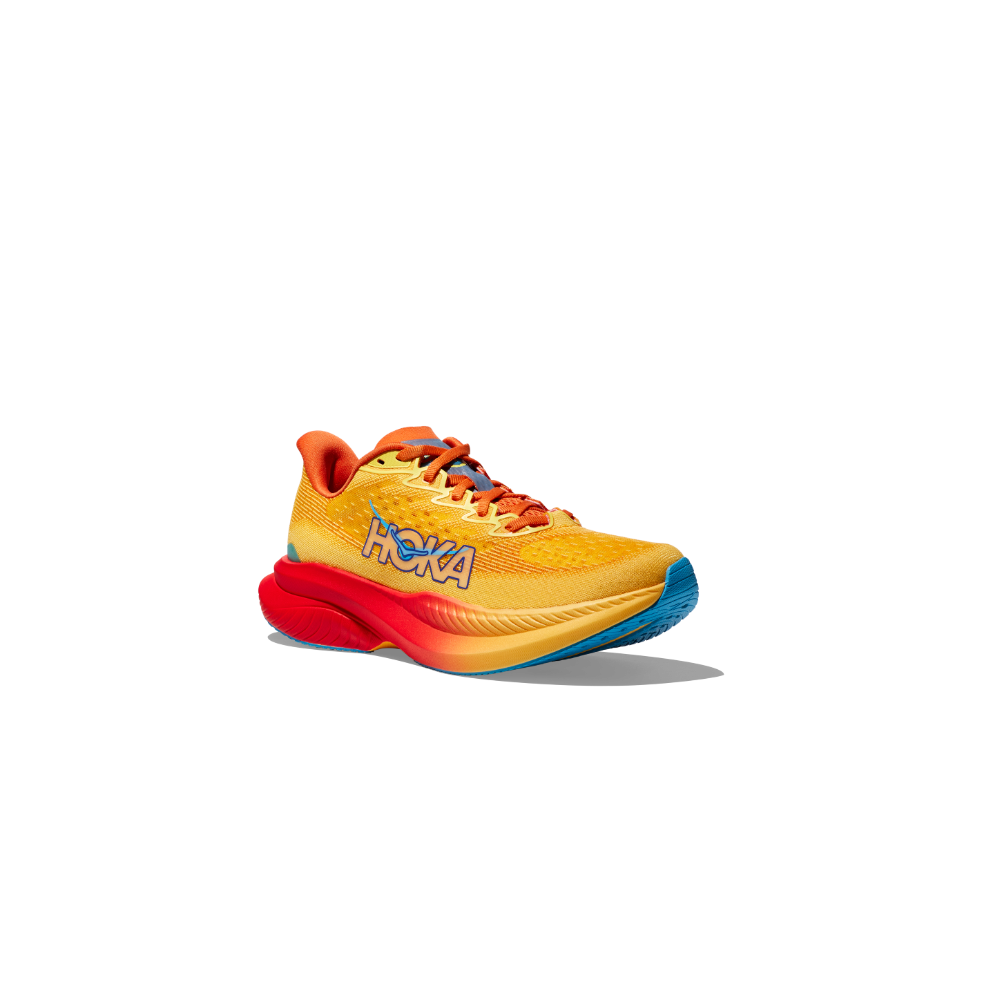 Chaussures Running HOKA Homme MACH 6 Orange Rouge PE 2024