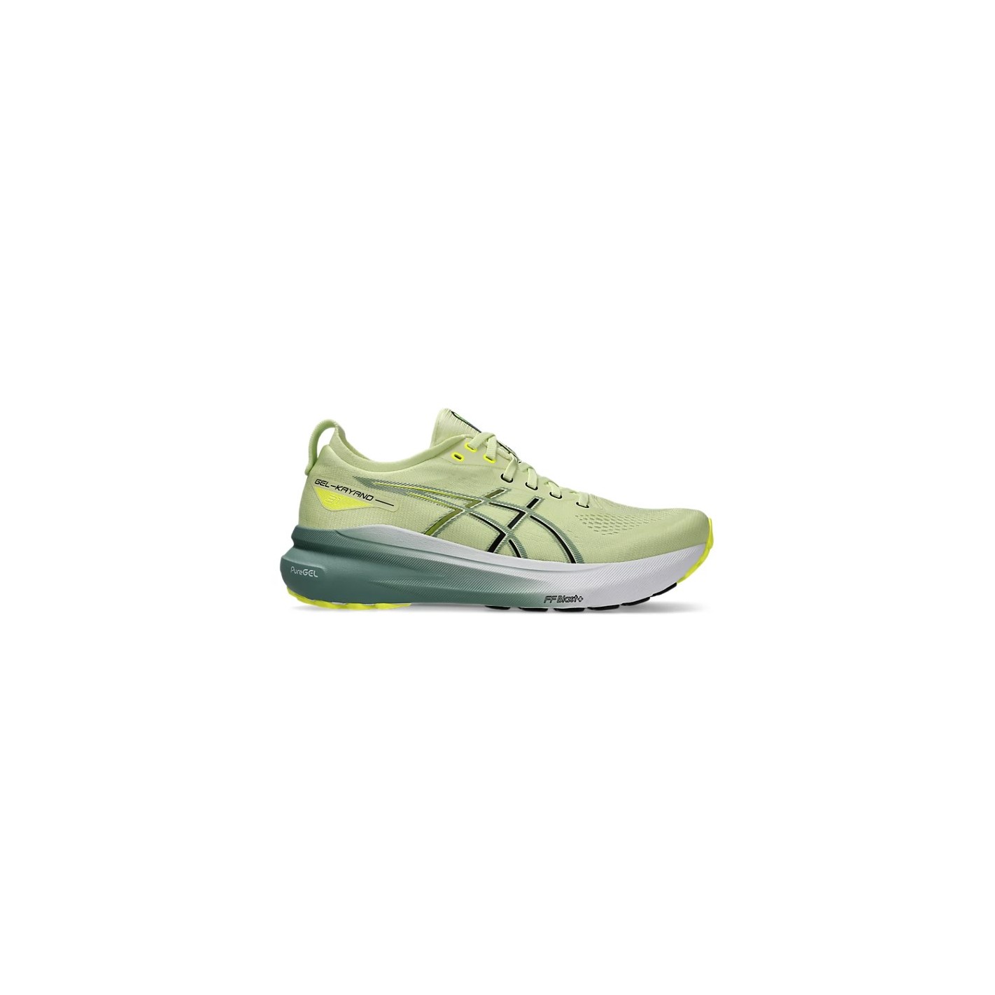 Chaussures Running ASICS Homme GEL KAYANO 31 Jaune Vert PE 2024